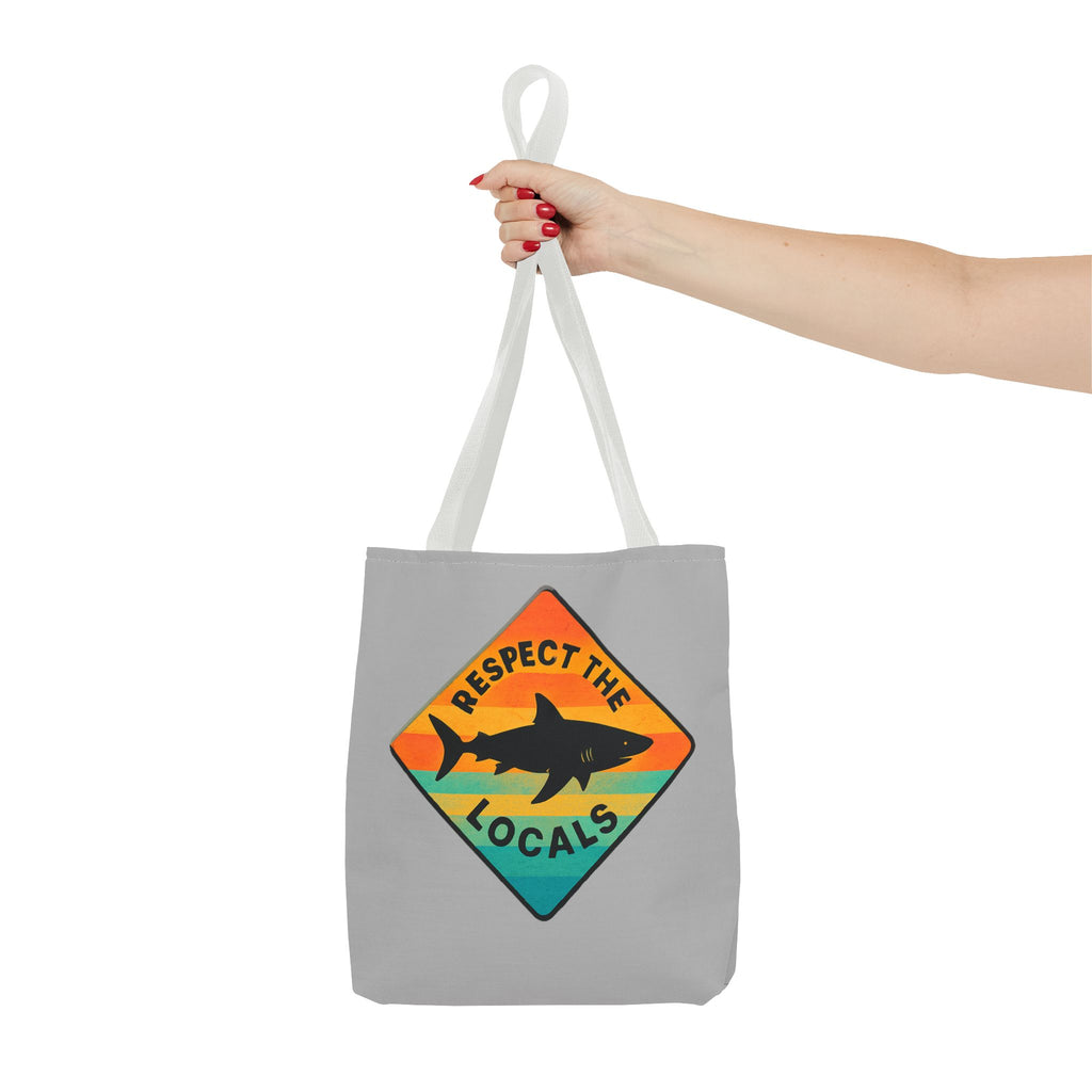 Respect the Locals Tote – Shark Edition