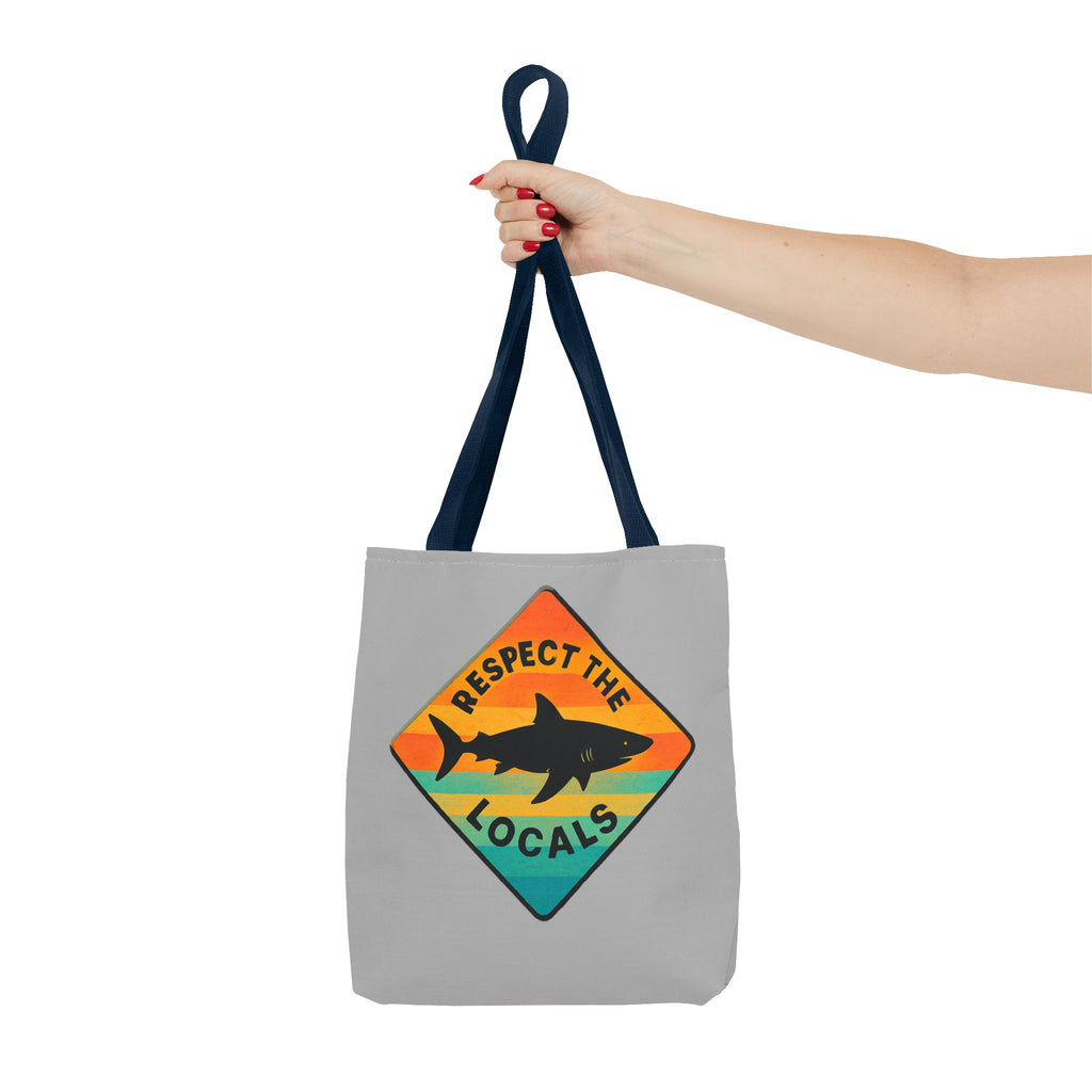 Respect the Locals Tote – Shark Edition