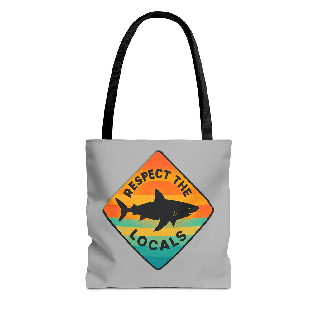 Respect the Locals Tote – Shark Edition