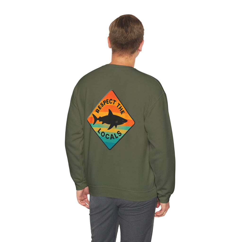 Respect the Locals – Shark Sweatshirt