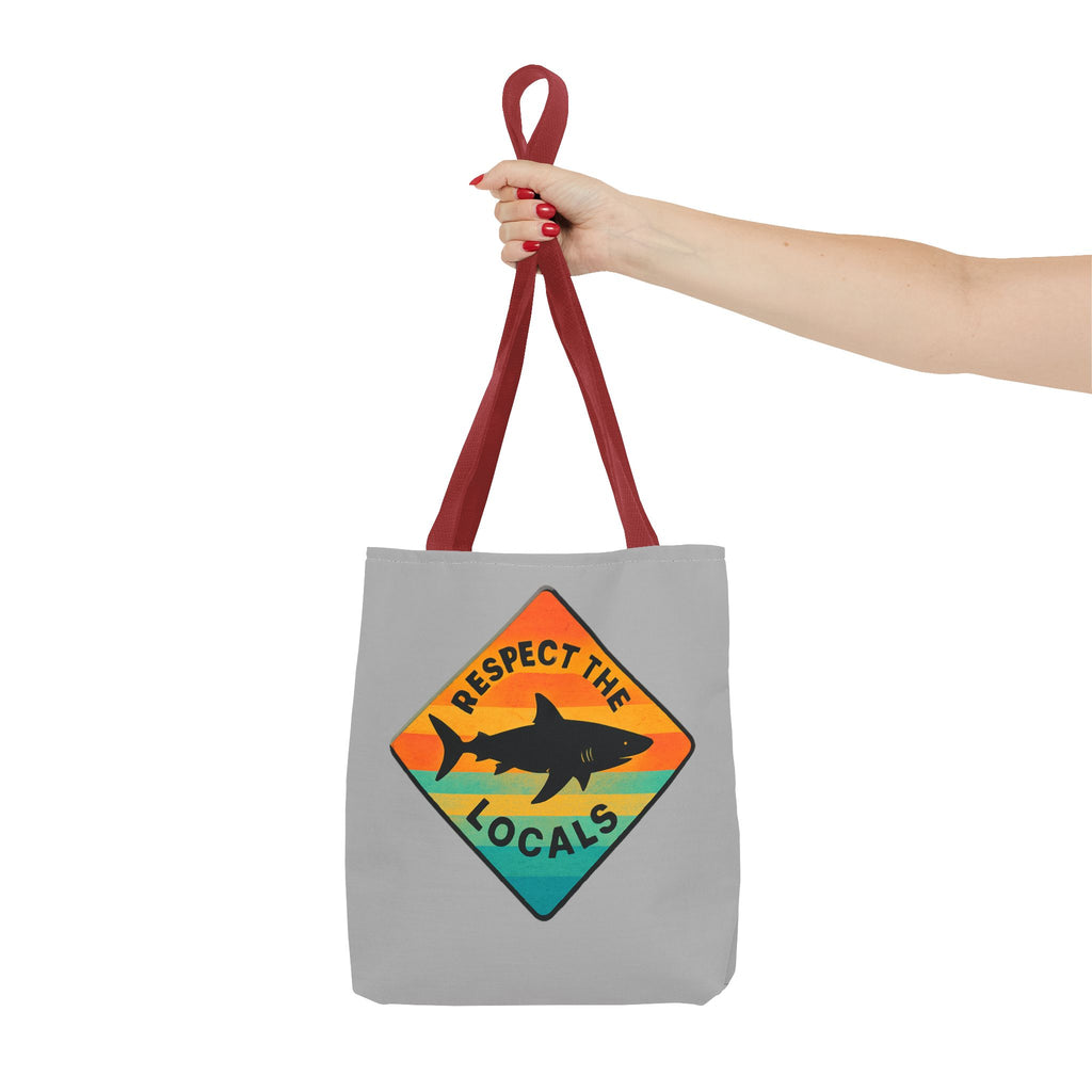 Respect the Locals Tote – Shark Edition